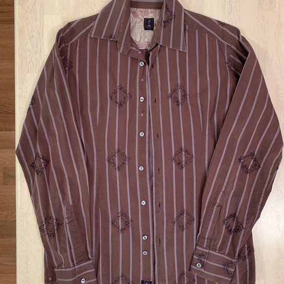 Lint Pattern Shirt - Picture 1 of 10